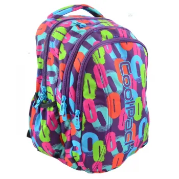 Wodoodporny plecak młodzieżowy w kolorowe wzory