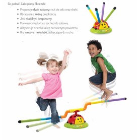 ZAKRĘCONY SKOCZEK   2 IN 1 SMILY PLAY