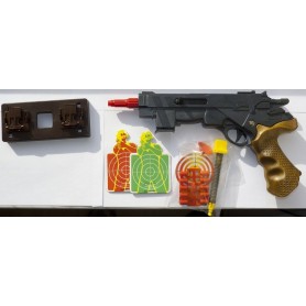 Edison Pistolet na naboje gumowe Bob Lawson 32cm N1