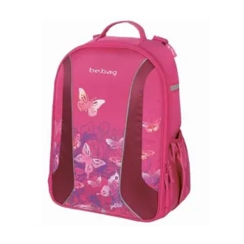 PLECAK BE.BAG + SASZETKA AIRGO WATERCOLOR BUTTERFLY HERLITZ