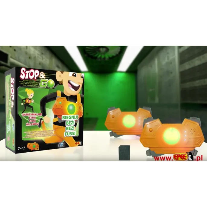 Założone kamizelki podczas rozgrywki STOP&GO wyścig agentów