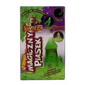 MAGICZNY PIASEK ŚWIECĄCY W CIEMNOŚCI