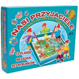 GRA EDUKACYJNA NASI PRZYJACIELE GRA ELEKTRONICZNA