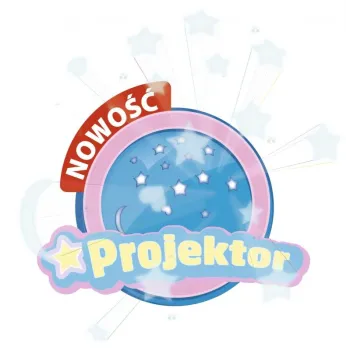 MIŚ ŚPIOSZEK Z PROJEKTOREM NIEBIESKI ŚPIEWA KOŁYSANKI HIT