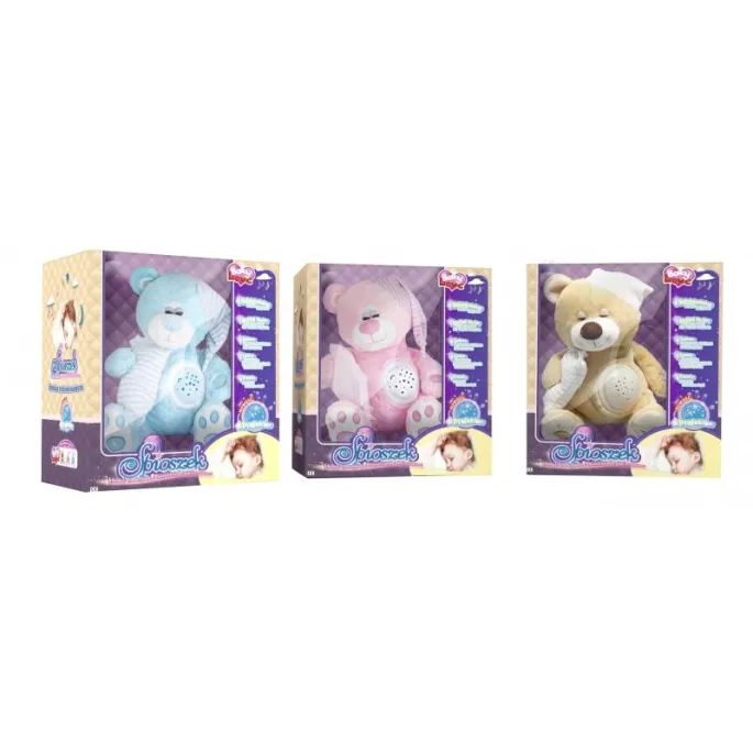 Zabawka dla niemowląt – miś z funkcją automatycznej kołysanki