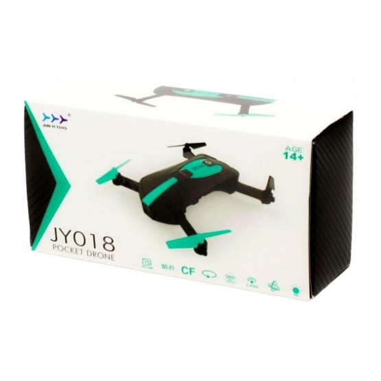 Dron mini RC Selfie JY018 składany WIFI HD 360 E1