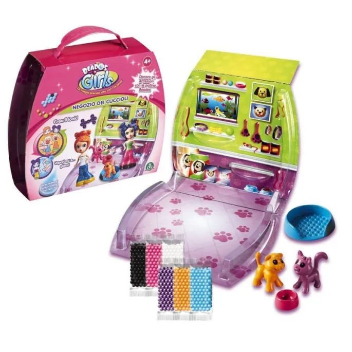 Zestaw kreatywny Beados Sklep Zoologiczny z laleczkami i pieskami