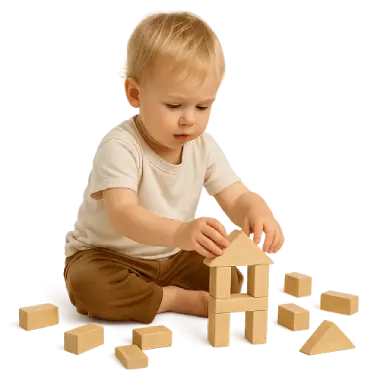 Klocki drewniane dla dzieci - klocki z drewna